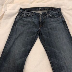 7 For All Mankind Jeans, size 33 boot cut